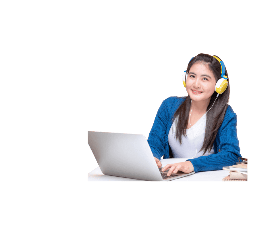 Học viên tham gia lớp học trực tuyến